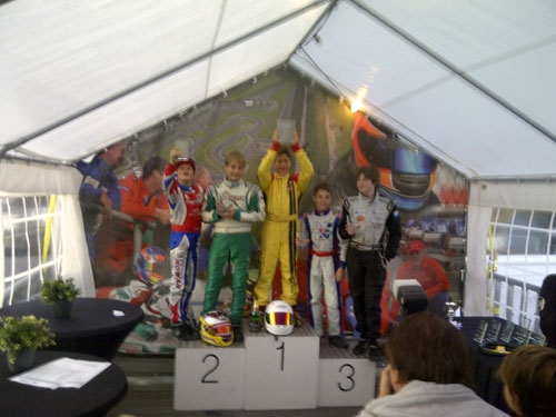 -Gijs Busser (Wildkart) wins again at last Rotax race