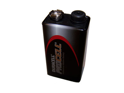 Battery Duracell Procell 9 V Alkaline