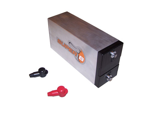 Light weight battery Super B model SB20P, 13.2 V 20 Ah