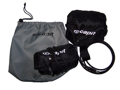 Set Capit Sport tyre warmers Minibike Black