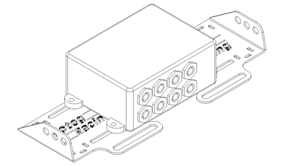 Mounting kit for MC3 Plus/Gold/Extreme & MC4 E-Box