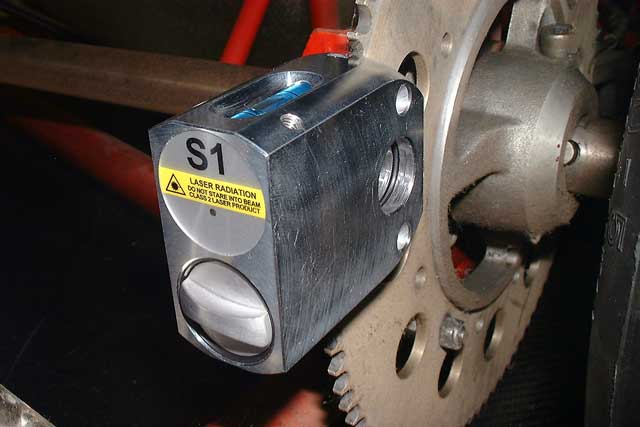 Sniper S1 laser tool for karts without front brake