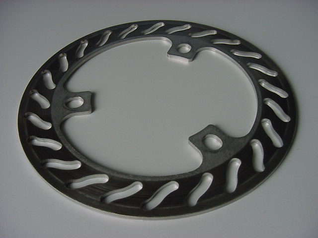 Light weight rear brake disc Honda RS125