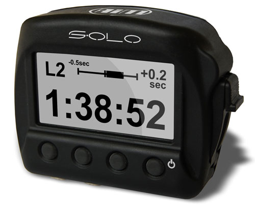 AIM Solo GPS laptimer/datalogger/performance tester