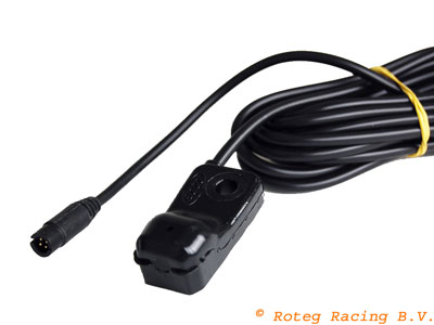 Infrared laptime receiver, black 4-pin connector