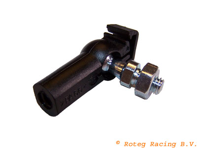 Quick connection ball joint for suspension sensor