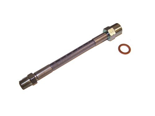 Brakeline NPT 1/8" male x M10x1 for brake pressure sensor