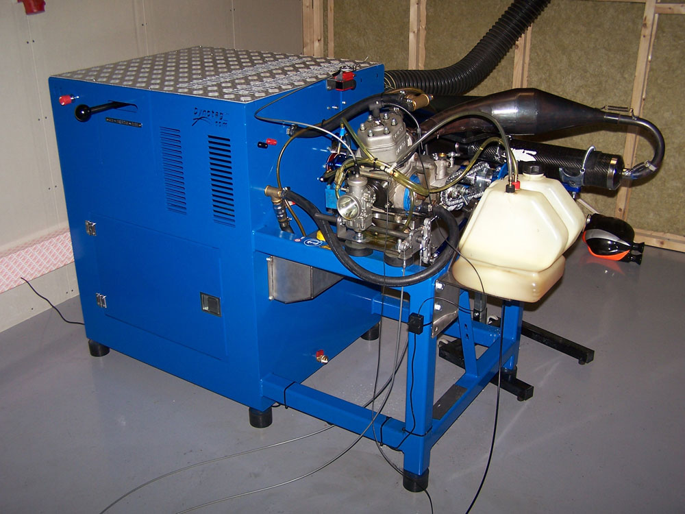 Dynoteg Kart Engine Dyno KED-EC with eddy current brake