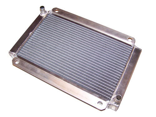 Radiator, straight, dimensions 310x440 mm