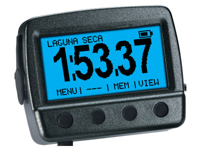 AIM TG laptimer with infrared receiver