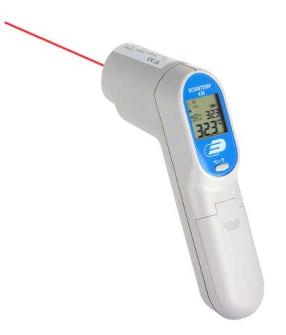 Scantemp 410 infrared handheld temperature gauge