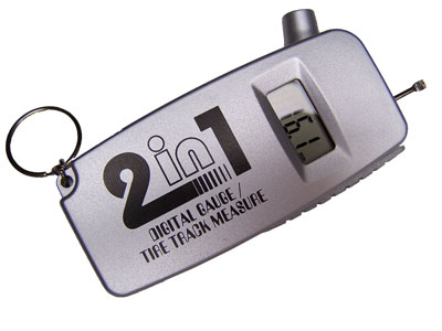 Digitale bandenspannings- en profieldieptemeter