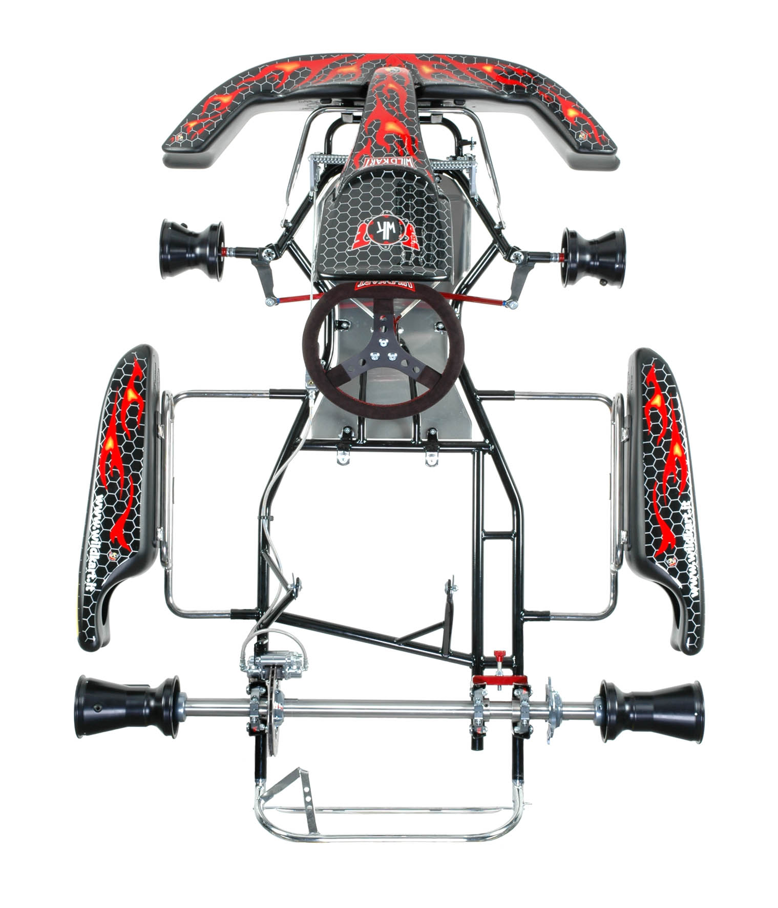 Wildkart kart chassis Junior, 28 mm tube, wheelbase 1010 mm