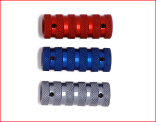 Aluminium pedal anti skid anodized