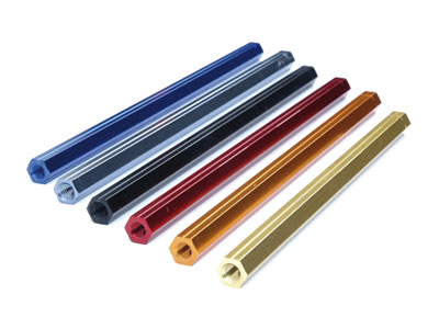 Exagonal tie rod M8x240 anodized