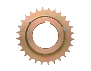 Steel rear sprocket for 125 cc 50 mm