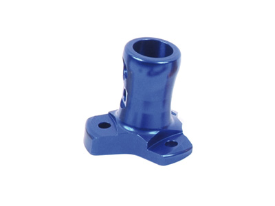 Angled hub for steering 100 cc anodized