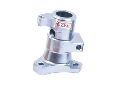 Angled hub for steering 125 cc anodized