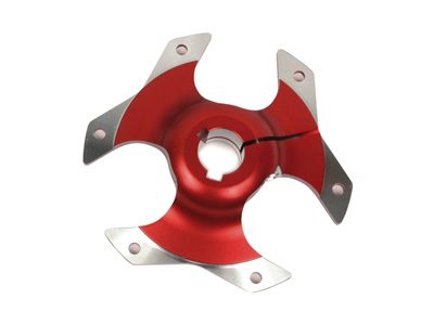 Sprocket carrier 25 mm Racing anodized