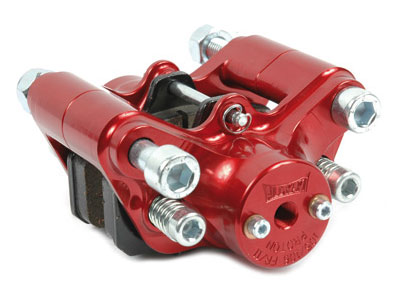 Wildkart 2 piston Kart rear brake calliper Proton anodized