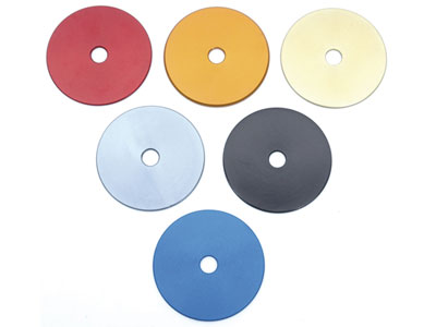 Reinforcement washer x seat 60x3 mm anodized