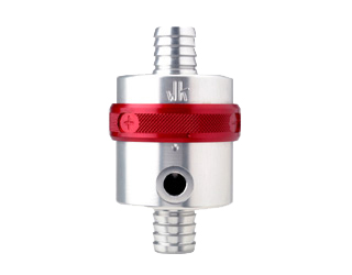 Thermostat 45-55 �C with bypass aluminium anodised