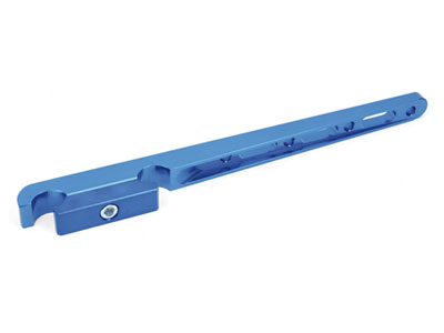 Aluminium silencer support 125 cc anodized