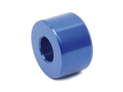 Aluminium washer diam. 20x12x8 mm anodized
