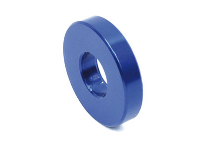 Aluminium washer diam. 25x10x5 mm anodized