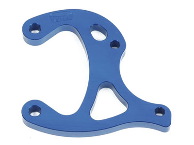 Bracket for rear brake caliper anodized