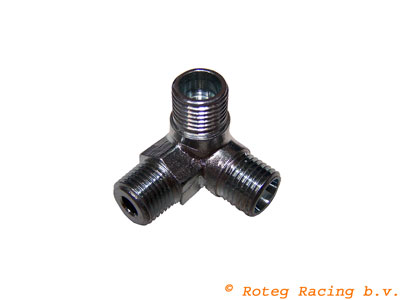 Brake line connection 3-point 1/8"