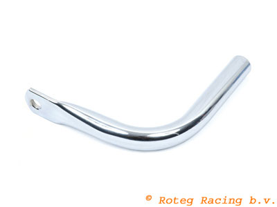 Pipe with bend for exhaust support 20 mm