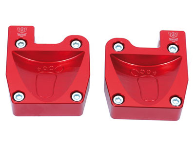 Heel and pedal support for baby pedal