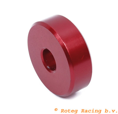 Aluminium seat spacer 30x8x10 mm black color