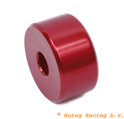 Aluminium seat spacer 30x8x15 mm black color