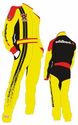Wildkart kart yellow racing suit