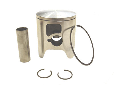 Piston Honda RS125 round head, incl ring/pin/clips