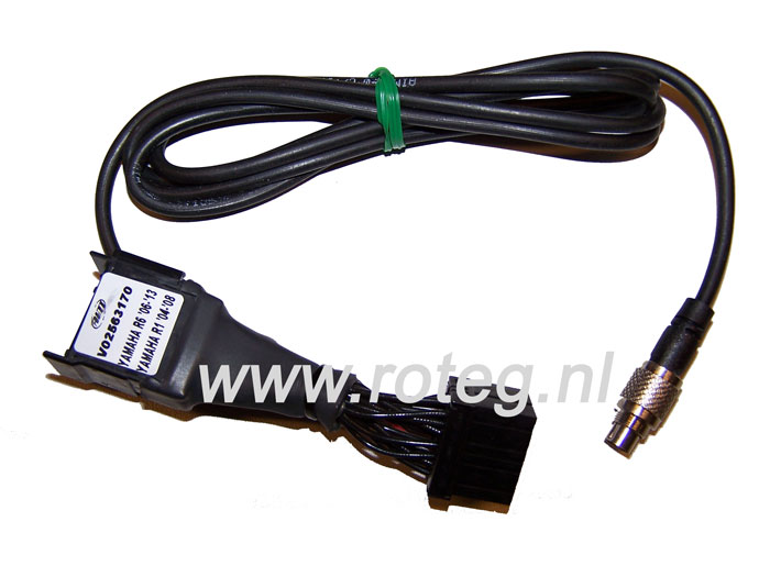 Plug&Play ECU cable Yamaha R1 04-08 & R6 06-13 for AIM EVO4