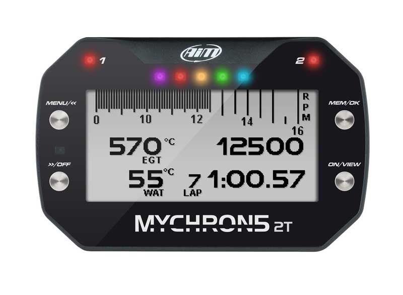 AIM MyChron 5S 2T Kart GPS laptimer basis kit