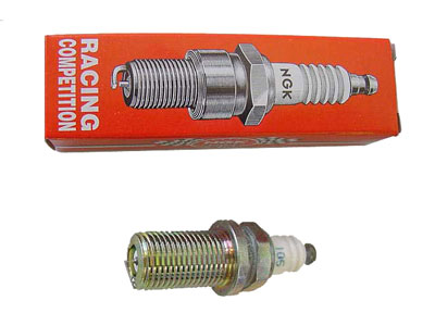Spark plug NGK R7282A 10.5/11, long thread for deto sensor