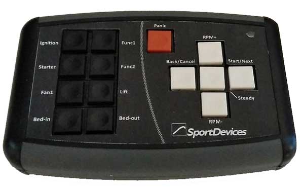 Wireless handheld module for Sportdevices SP1+/SP5/SP6