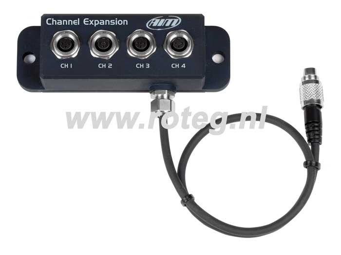 AIM channel expansion for AIM MXL/Evo3/Evo4 datalogger