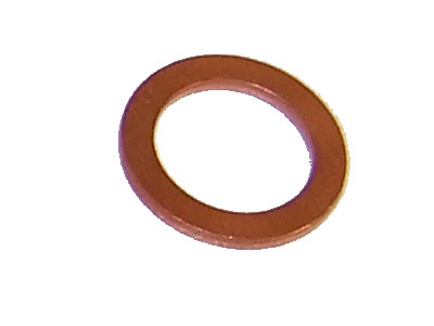 Copper washer 15x10 mm, thickness 1,2 mm