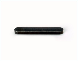 Key 6x6x60 mm for axle 25/30 mm