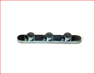 Key with 3 pin for axle 50 mm