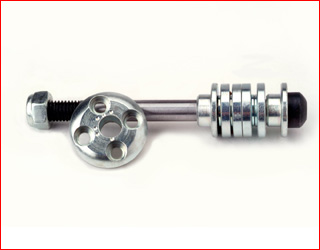 Adjustable screw kit 8 mm for stub axle, with eccentrics