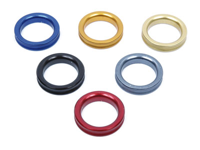 Wheel spacer Kart 5 mm anodized for 17 mm stub axle